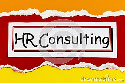 HR human resources consulting recruitment business job employment interview hiring Stock Photo