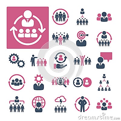 HR, Recruitment and Management (Part 1) Stock Photo