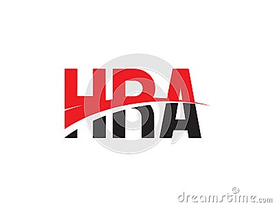 HRA Letter Initial Logo Design Vector Illustration Vector Illustration