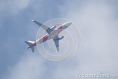 HS-BBG Airbus A320-200 of Thai Airasia Editorial Stock Photo