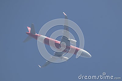 HS-BBG Airbus A320-200 of Thai Airasia Editorial Stock Photo