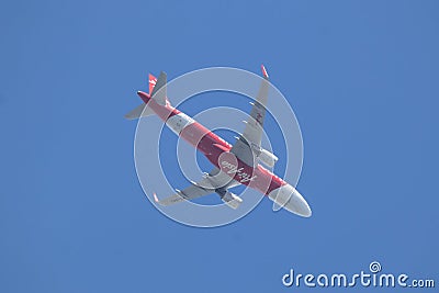 HS-BBG Airbus A320-200 of Thai Airasia Editorial Stock Photo