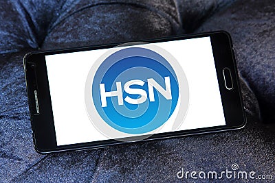 HSN , Home Shopping Network logo Editorial Stock Photo