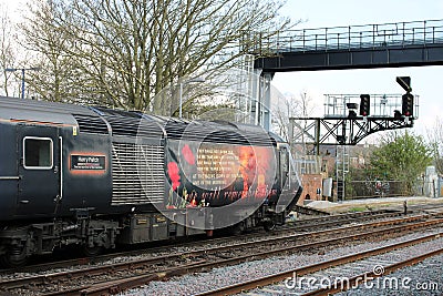 HST power car Harry Patch last trench survivor Editorial Stock Photo