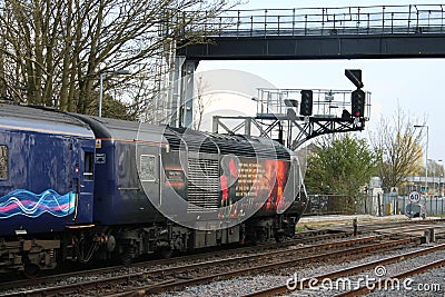 HST power car Harry Patch last trench survivor Editorial Stock Photo