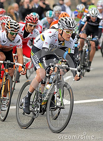 HTC-Highroad cyclist Craig Lewis Editorial Stock Photo