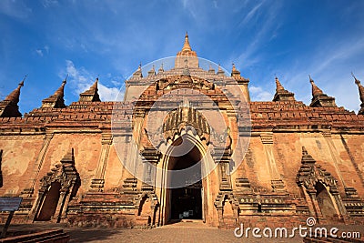 Htilominlo Temple, Bagan, Myanmar Stock Photo