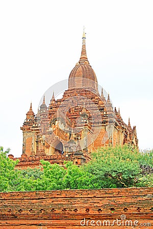 Htilominlo Temple, Bagan, Myanmar Stock Photo