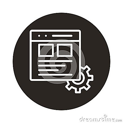 Html Isolated Vector icon which can easily modify or edit Vector Illustration