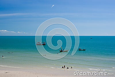 Hua Hin, Thailand. Editorial Stock Photo