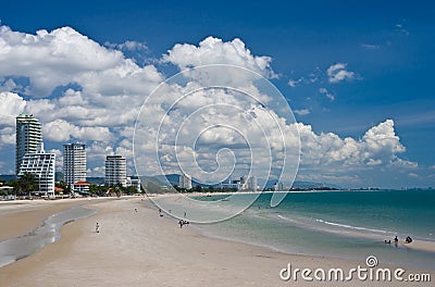 Hua Hin, Thailand. Editorial Stock Photo