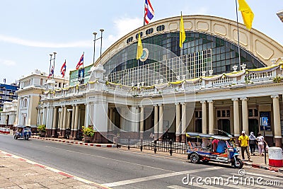 Hua Lamphong Bangkok main train station Editorial Stock Photo