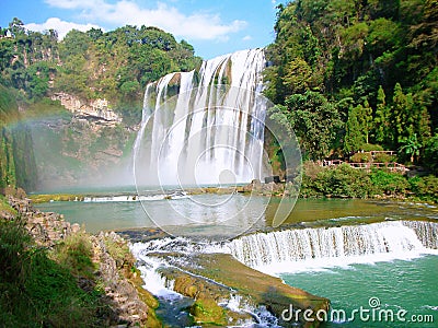 Huangguoshu Waterfall Stock Photo