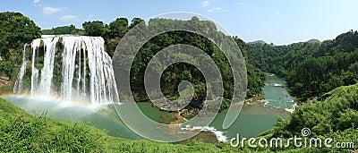 Huangguoshu Waterfall Stock Photo
