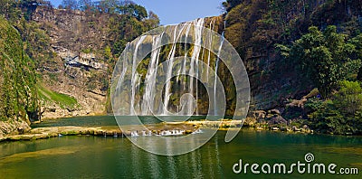 Huangguoshu waterfall 2# Stock Photo
