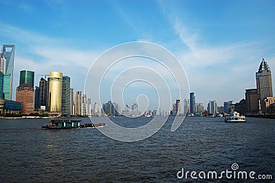 Huangpu River Stock Photo