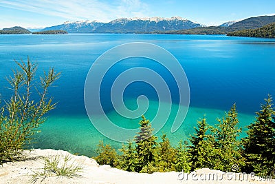 Huapi Lake, Argentina, South America Stock Photo