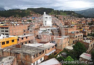 Huaraz, Peru Stock Photo