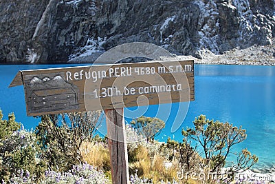 Huascaran National Park, Peru Stock Photo