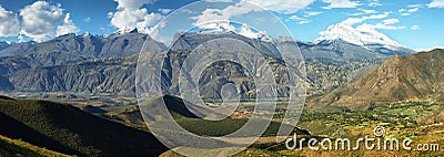 Huascaran peak, Peru Stock Photo