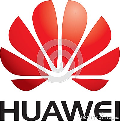 Huawei logo Editorial Stock Photo