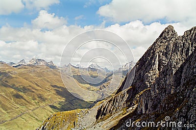 Huayhuash Trek, Peru Stock Photo