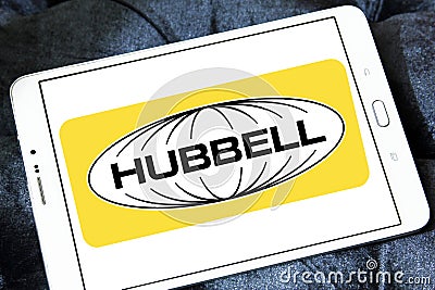 Hubbell Incorporated logo Editorial Stock Photo