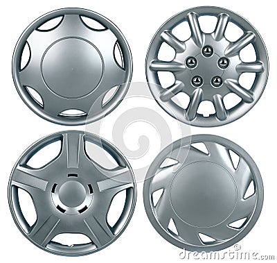 Hubcap isolated Stock Photo