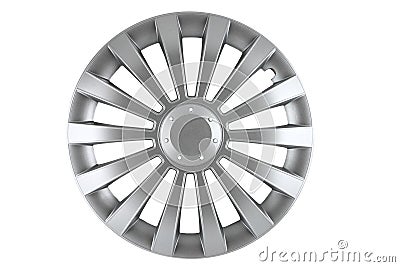 Hubcap isolated Stock Photo