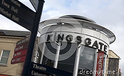 Huddersfield, West Yorkshire, UK, October 2013, view of Kingsgate shopping centre Editorial Stock Photo