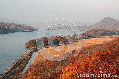 Hudson River, NY Stock Photo