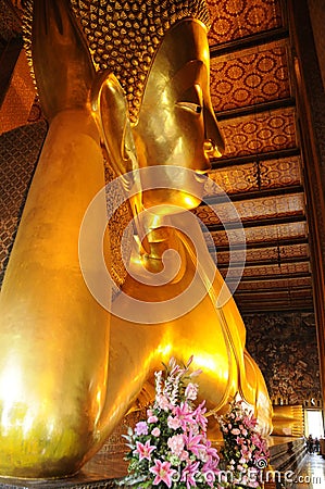 Huge Buddha statue Stock Photo