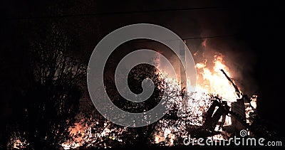 blazing
