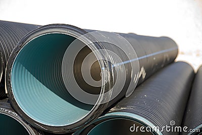 Huge Pipes Stock Photo