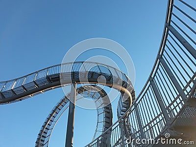 Tiger and Turtle Duisburg Editorial Stock Photo