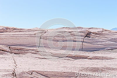 Huge white volcanic stones at Campo de Piedra Pomez, Catamarca, Argentina Stock Photo