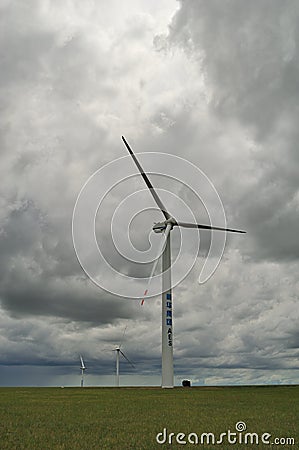 Huge wind power generator Editorial Stock Photo