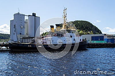 Hugin Tugboat Stock Photo