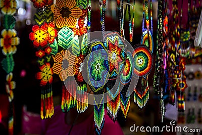 Huichol art Stock Photo