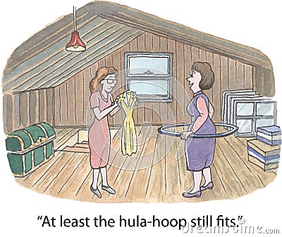 Hula hoop Stock Photo