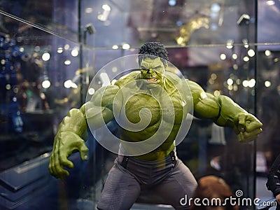Hulk in The Avengers: Age of Ultron Editorial Stock Photo