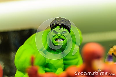 Hulk Figurine Editorial Stock Photo