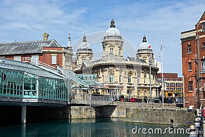 Princes Quay & Maritime Museum, Hull, UK Editorial Stock Photo