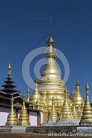 Hum Si Paya - Taunggyi - Myanmar (Burma) Stock Photo