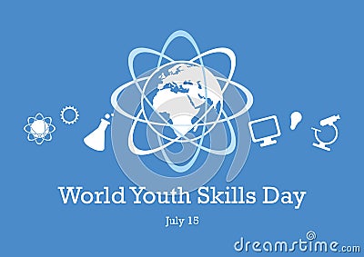 World Youth Skills Day vector Vector Illustration