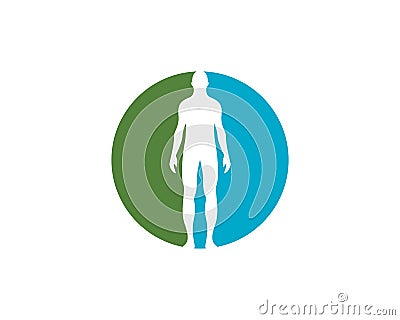Human anatomy logo icons Vector Illustration