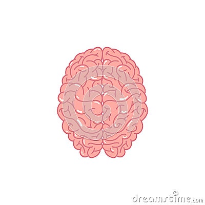 Human brain vector concept Vector Illustration