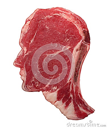 Human Carnivore Stock Photo