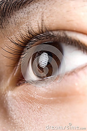 Human eye Stock Photo