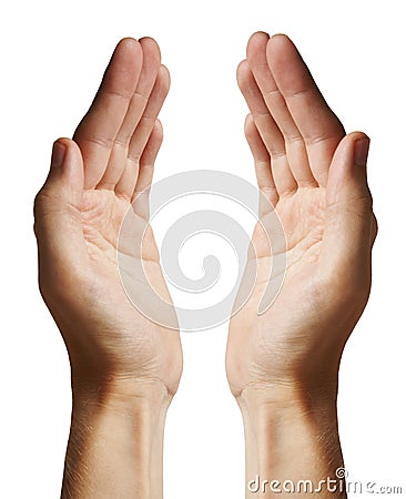 Human hands Stock Photo